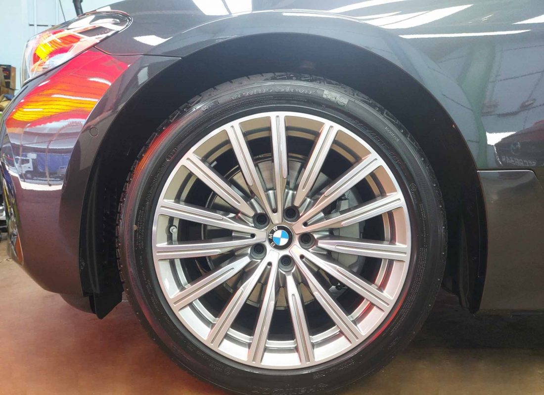 The BMW 6 Series, finished and ready for collection.