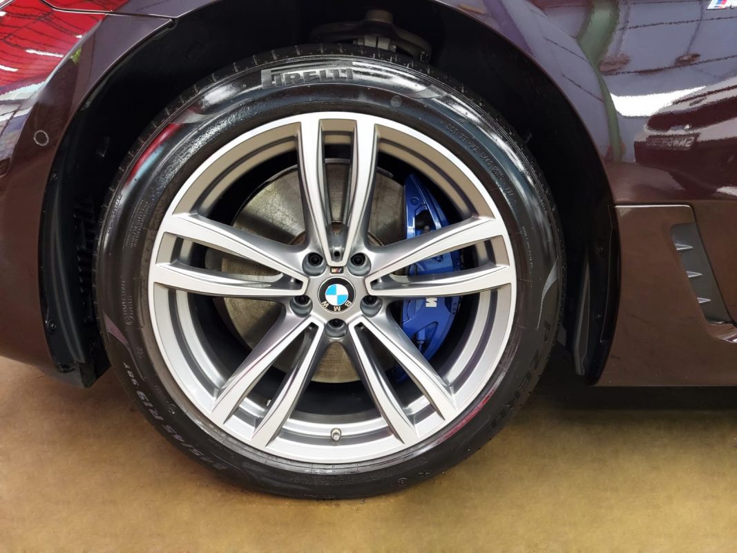 The BMW 630i GT, finished and ready for collection.