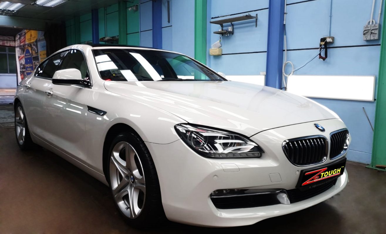 BMW 640i, sealed with ZeTough Ceramic at Revol Carz.