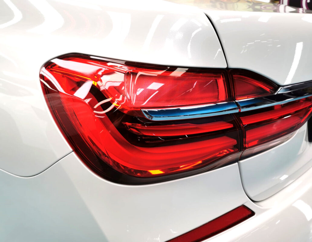 The finished BMW 7 Series, glossy and protected.
