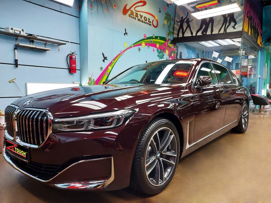 BMW 730i, sealed with ZeTough Titanium at Revol Carz.