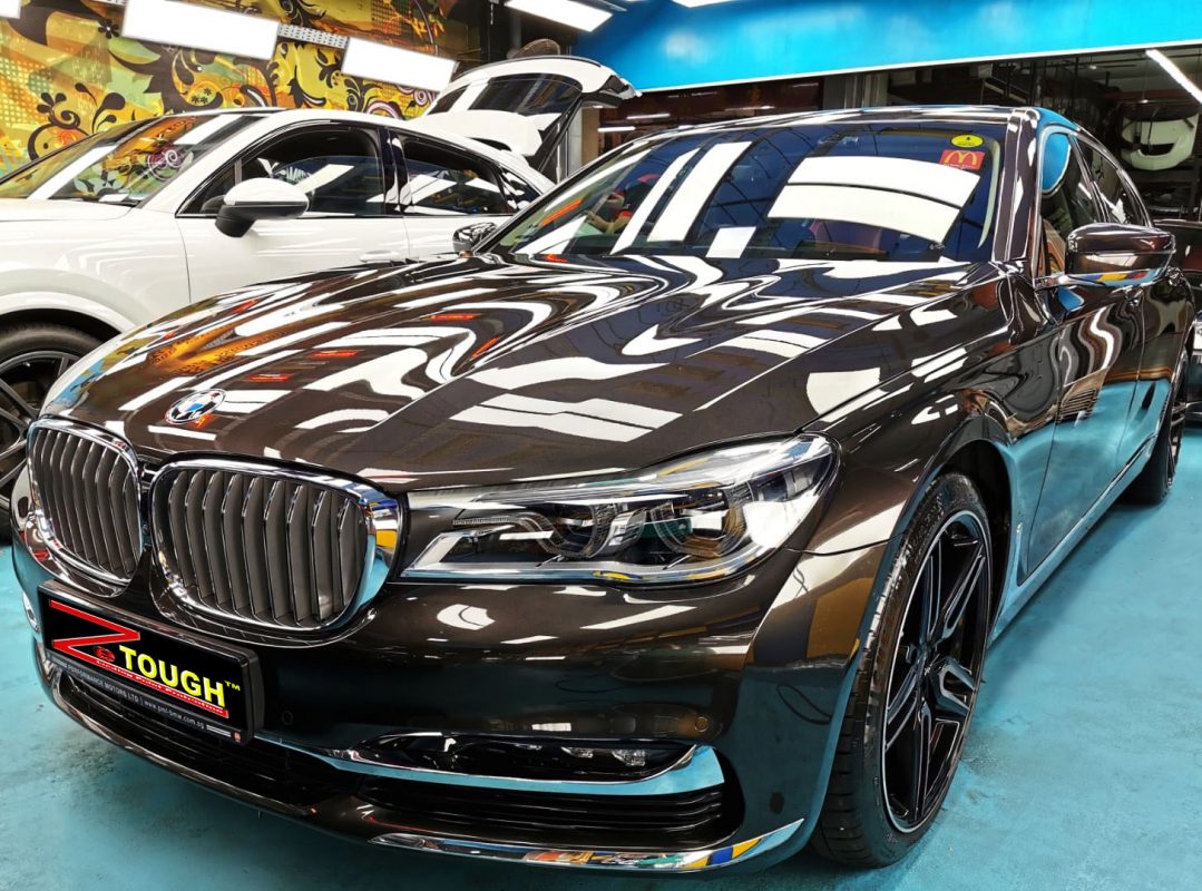 BMW 730Li, sealed with ZeTough Ceramic at Revol Carz.