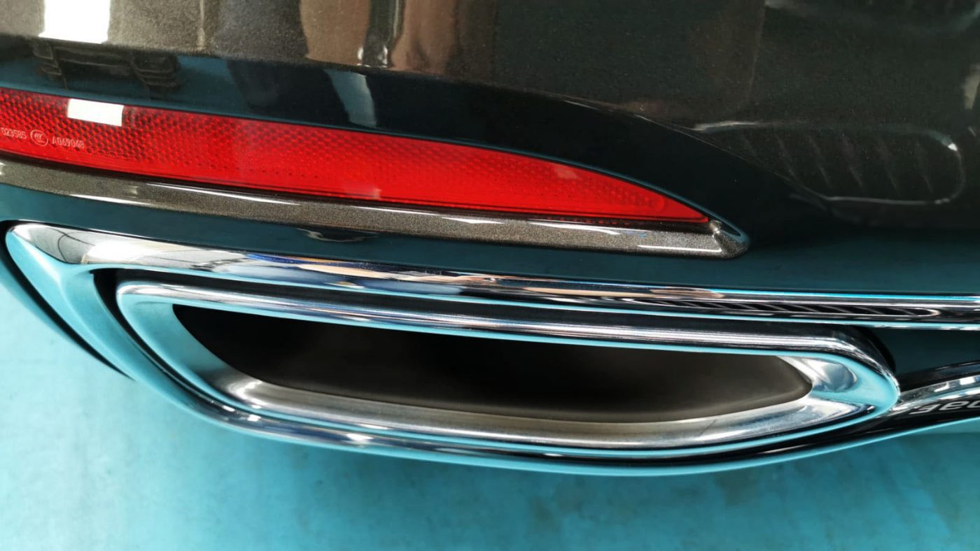 Front grille and headlight area, sharp and clean.
