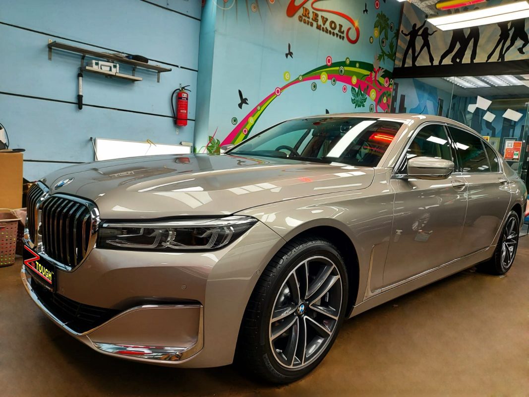 BMW 730Li, sealed with ZeTough Titanium at Revol Carz.
