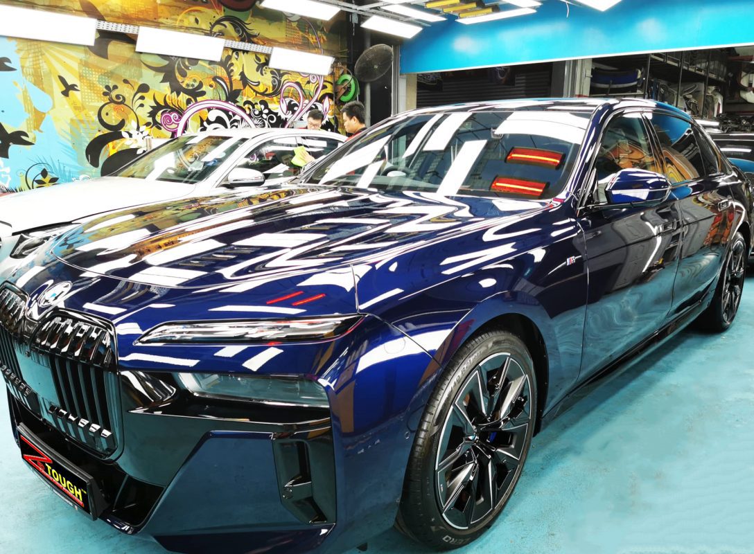 BMW 735i, sealed with ZeTough Ceramic at Revol Carz.