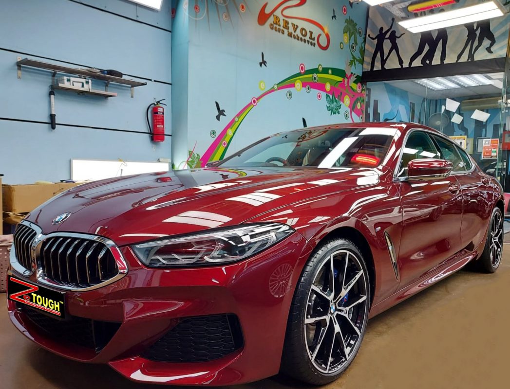 BMW 840i, sealed with ZeTough Ceramic at Revol Carz.