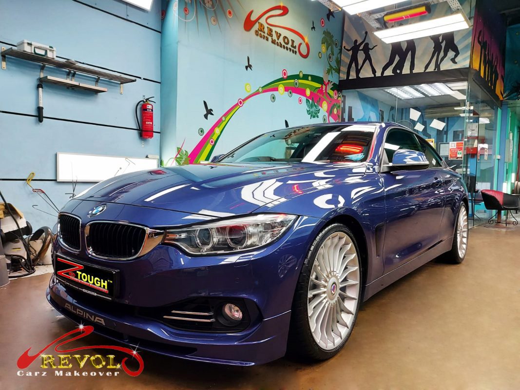 BMW Alpina B4, sealed with ZeTough Titanium at Revol Carz.