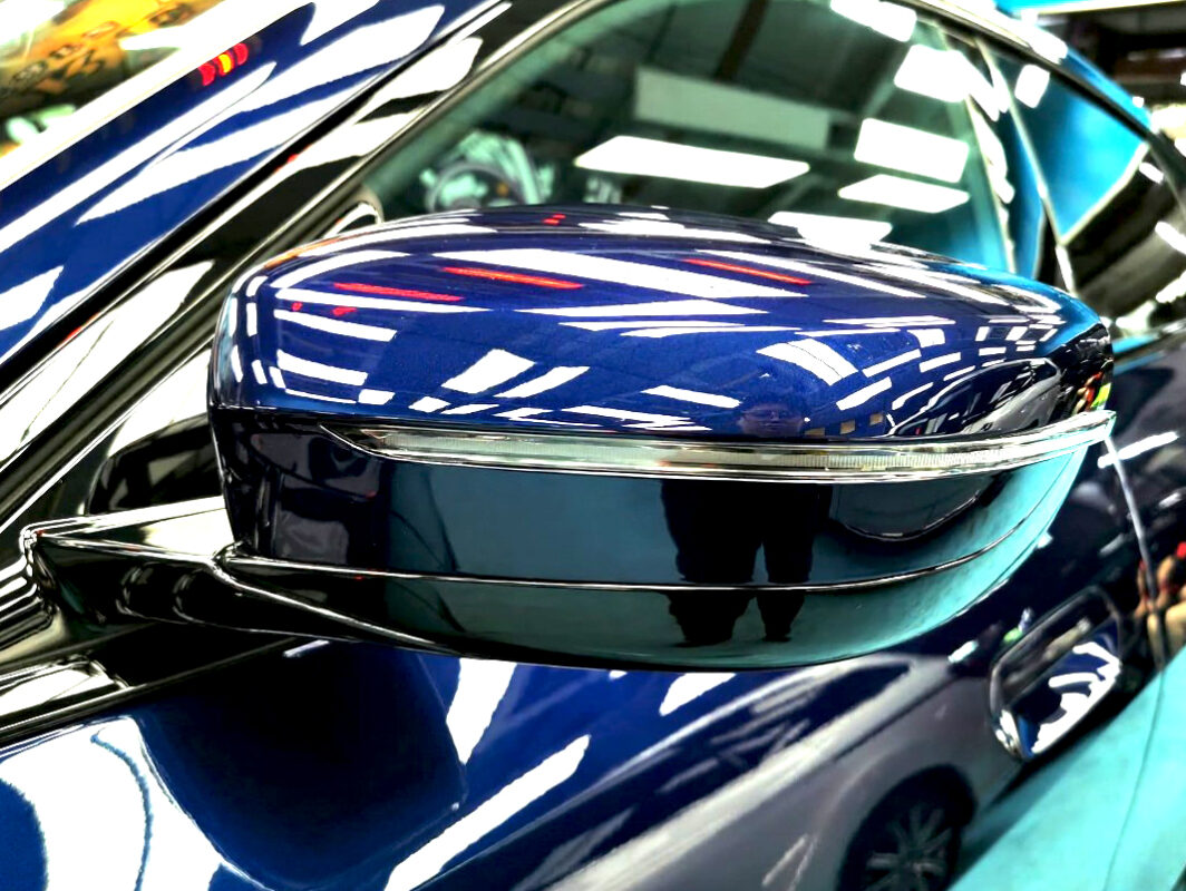 Detailed exterior of the BMW i4.