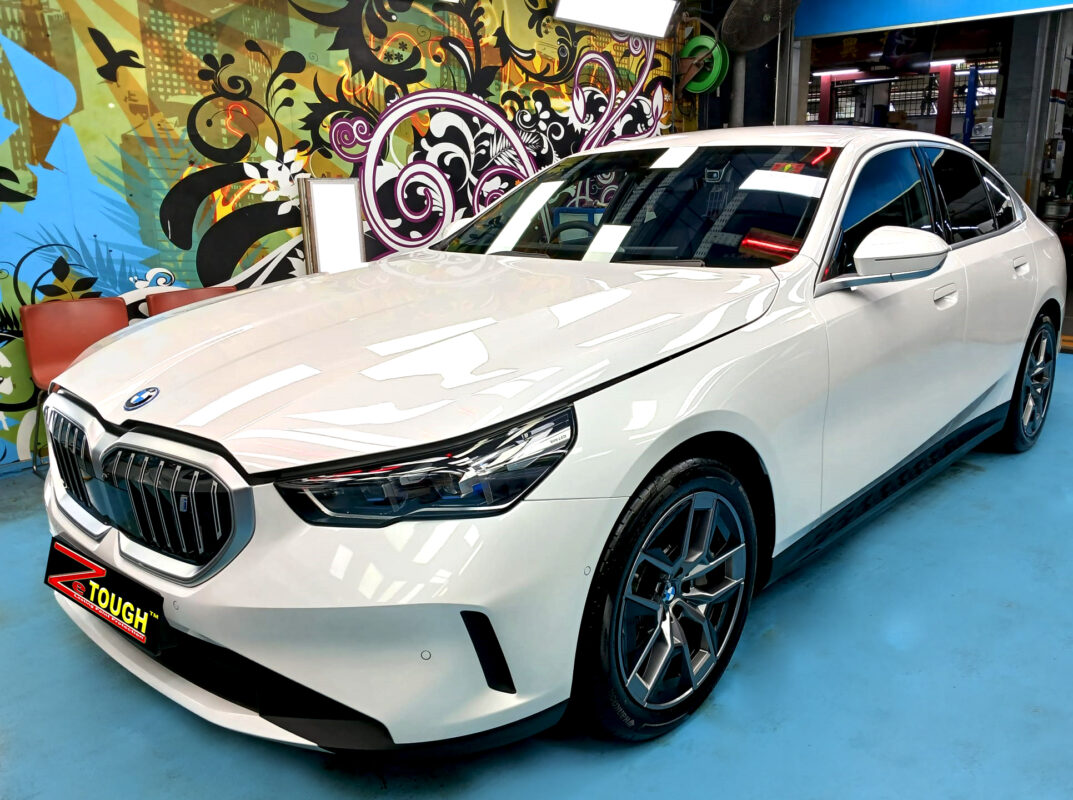 BMW i5, sealed with ZeTough Titanium at Revol Carz.