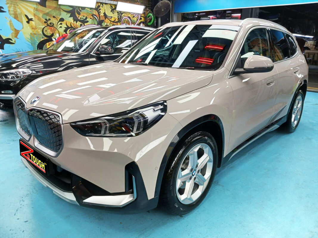BMW iX1, sealed with ZeTough Ceramic at Revol Carz.