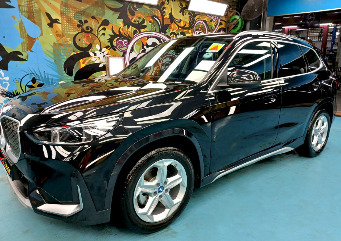 BMW iX1, sealed with ZeTough Titanium at Revol Carz.