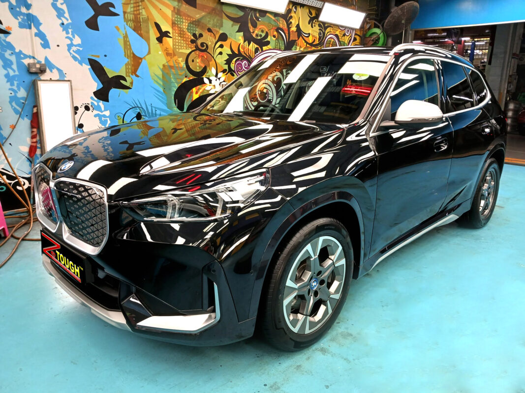 BMW iX1, sealed with ZeTough Ceramic at Revol Carz.