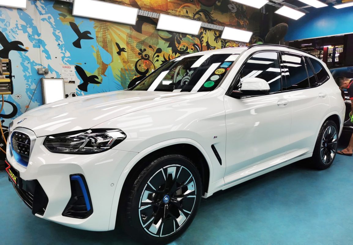 BMW iX3, sealed with ZeTough Titanium at Revol Carz.