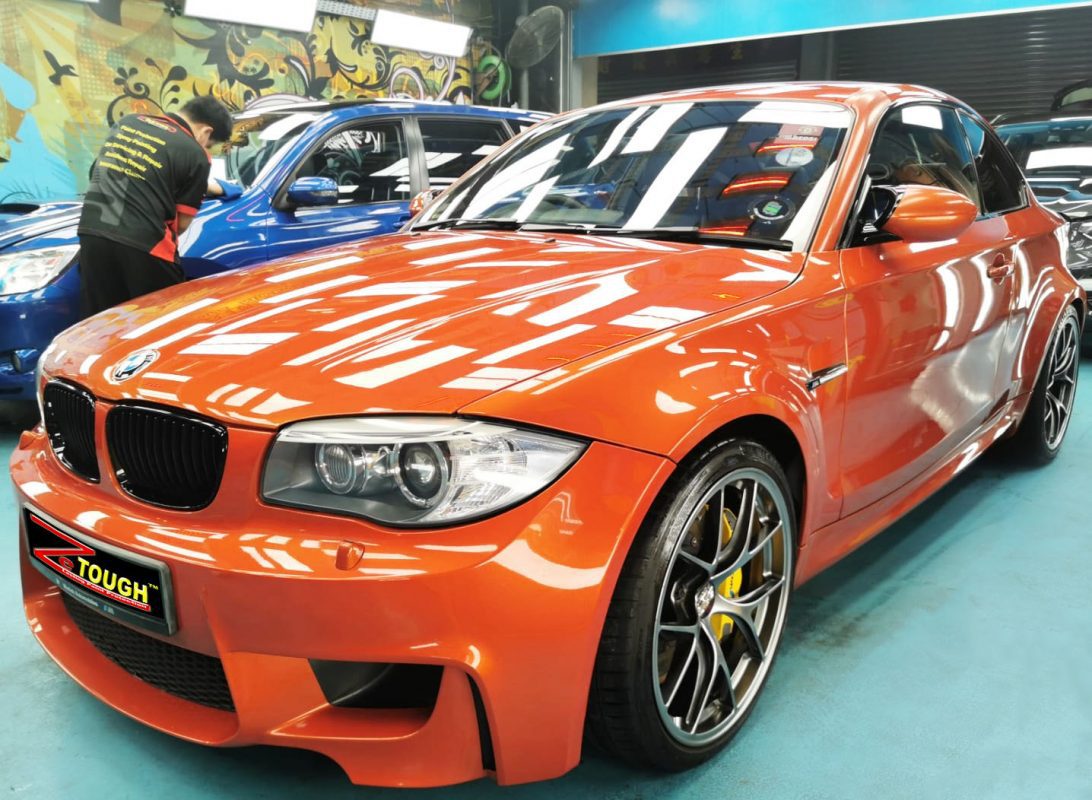 BMW M Coupe, sealed with ZeTough Ceramic at Revol Carz.