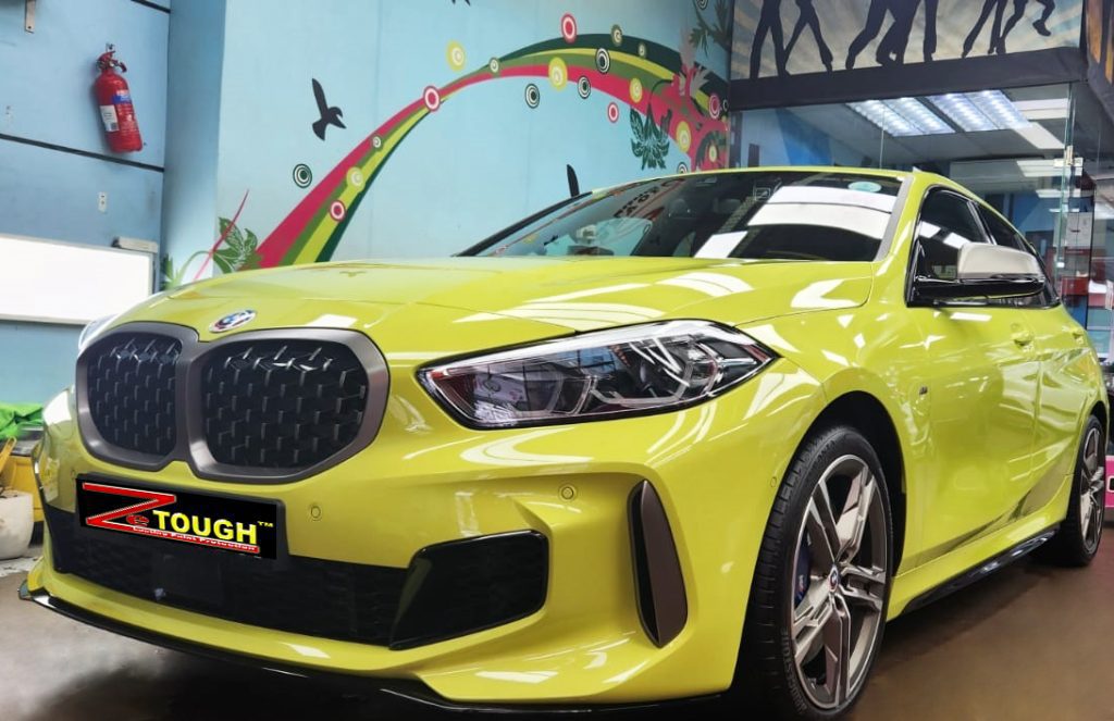 BMW M135i, sealed with ZeTough Ceramic at Revol Carz.