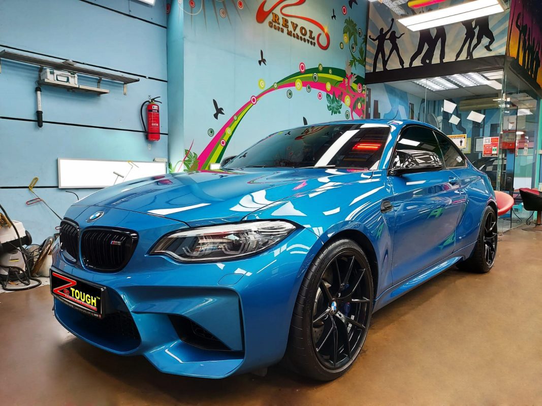 BMW M2, sealed with ZeTough Ceramic at Revol Carz.
