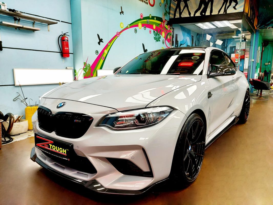 BMW M2, sealed with ZeTough Titanium at Revol Carz.