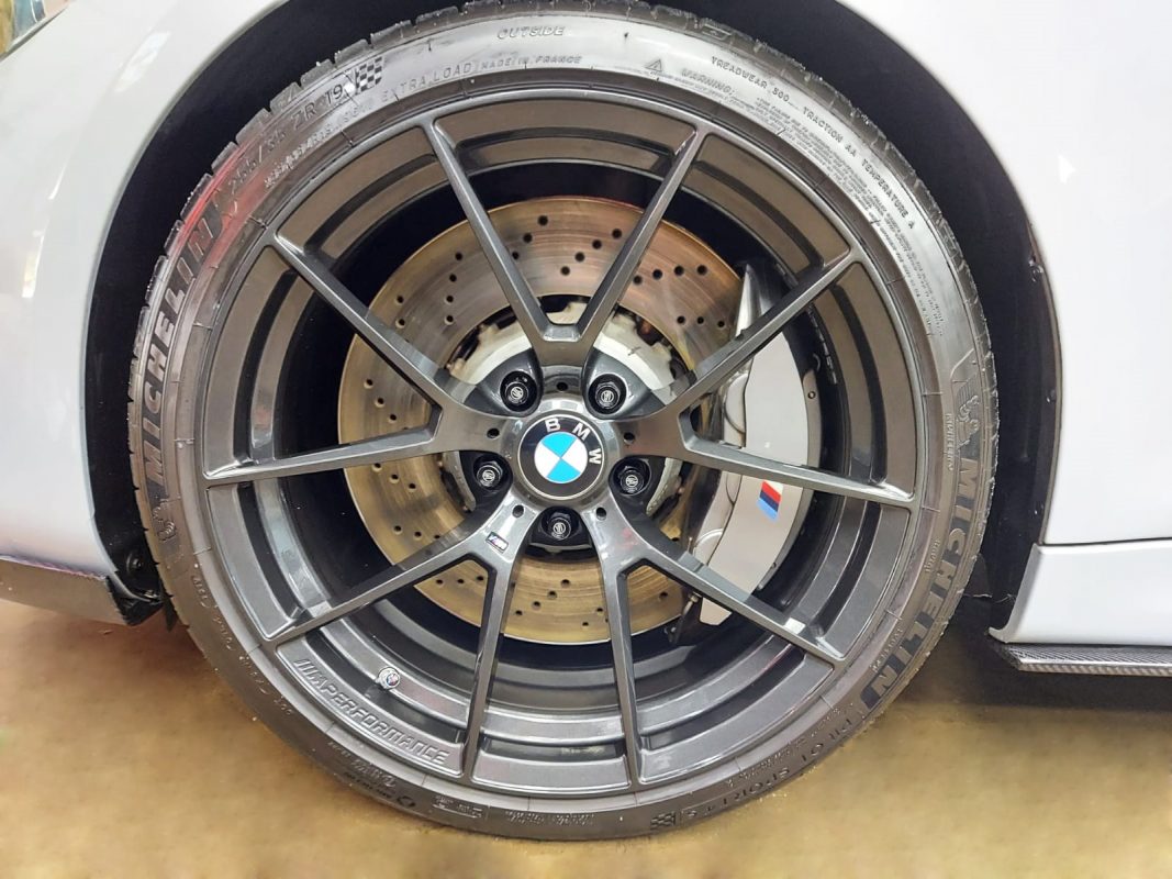 The BMW M2, finished and ready for collection.