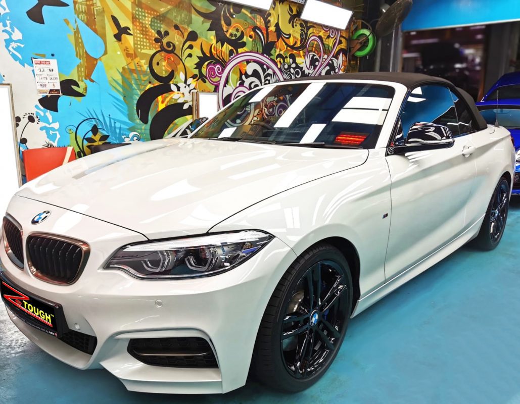 BMW M240i, sealed with ZeTough Ceramic at Revol Carz.