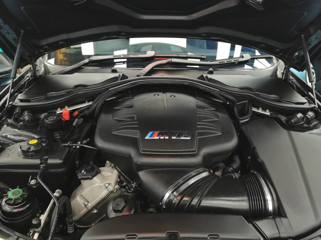 BMW M3, fully resprayed at Revol Carz.