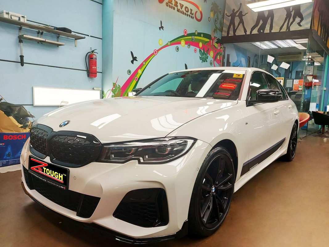 BMW M340i, sealed with ZeTough Titanium at Revol Carz.