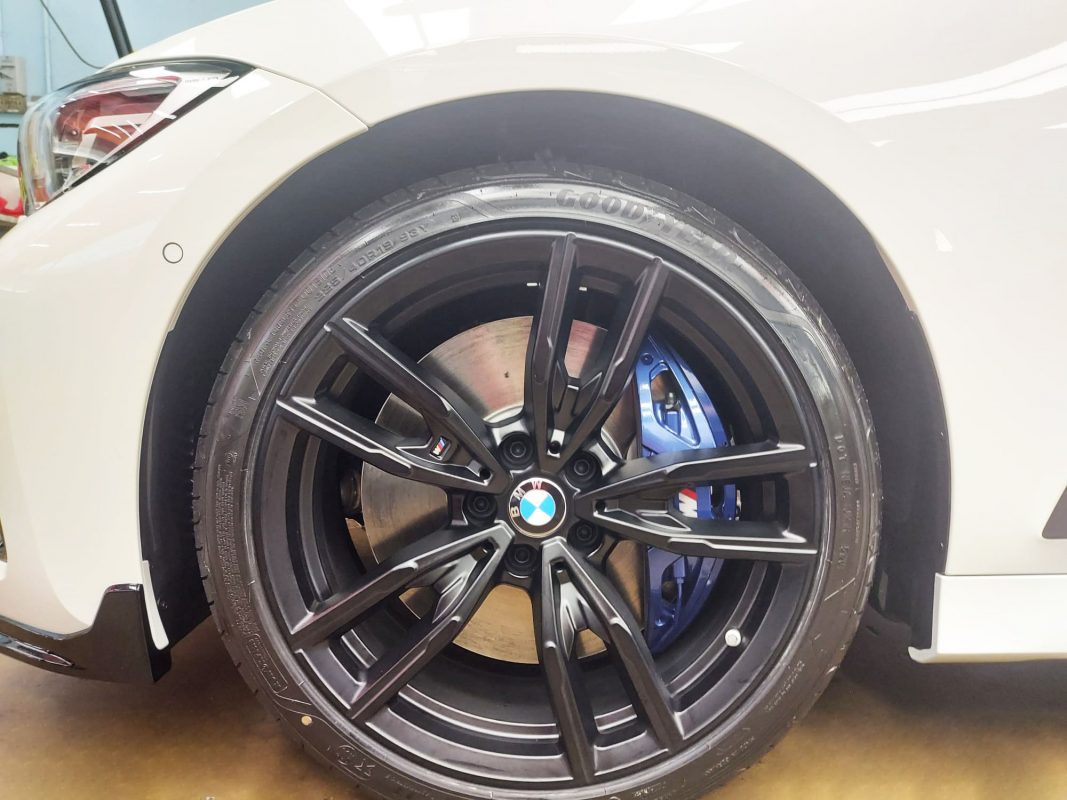 The M340i, finished and ready for collection.