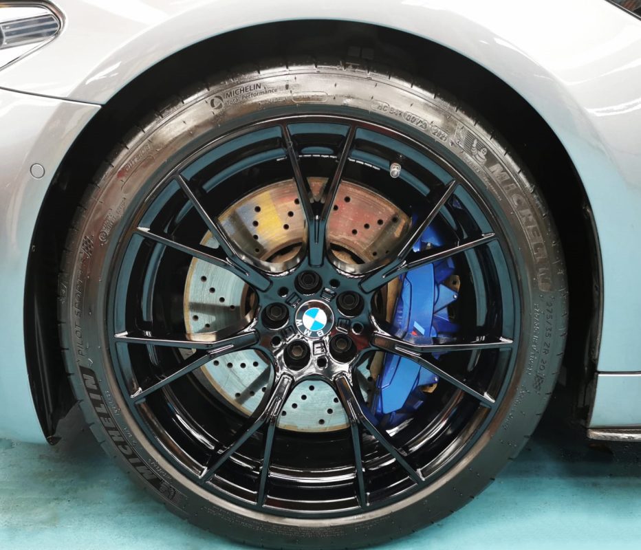 The M5, finished and ready for collection.