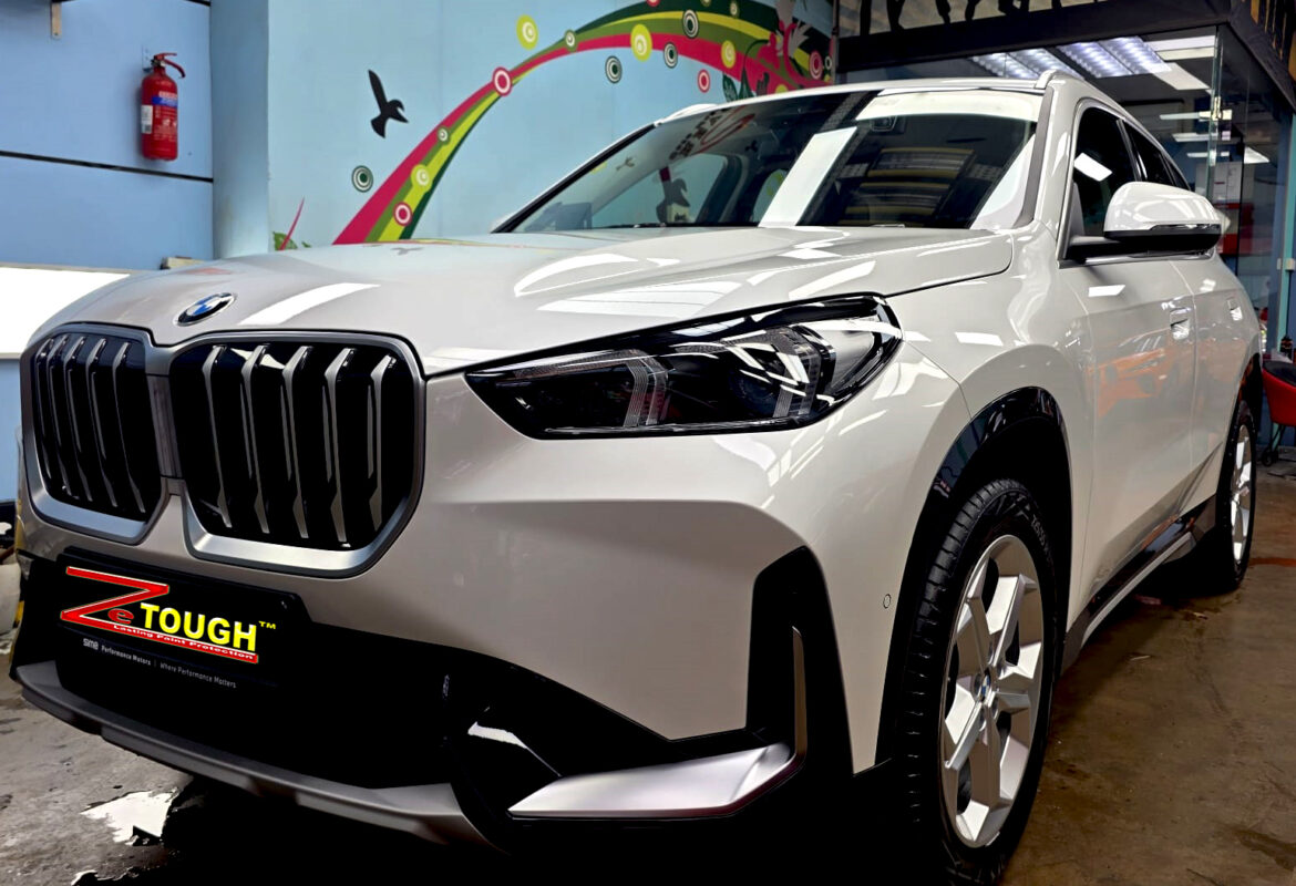 BMW X1, sealed with ZeTough Titanium at Revol Carz.