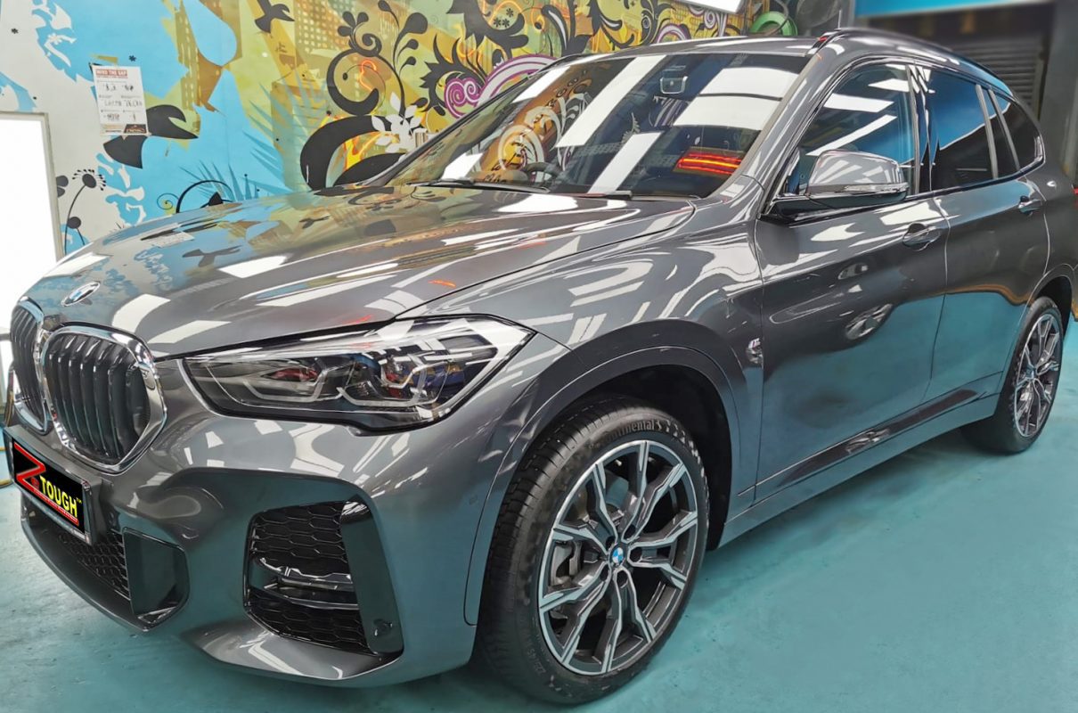 BMW X1, sealed with ZeTough Ceramic at Revol Carz.