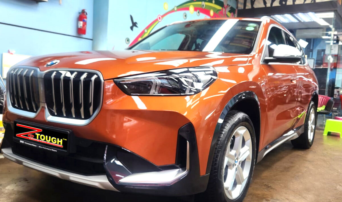BMW X1, sealed with ZeTough Ceramic at Revol Carz.