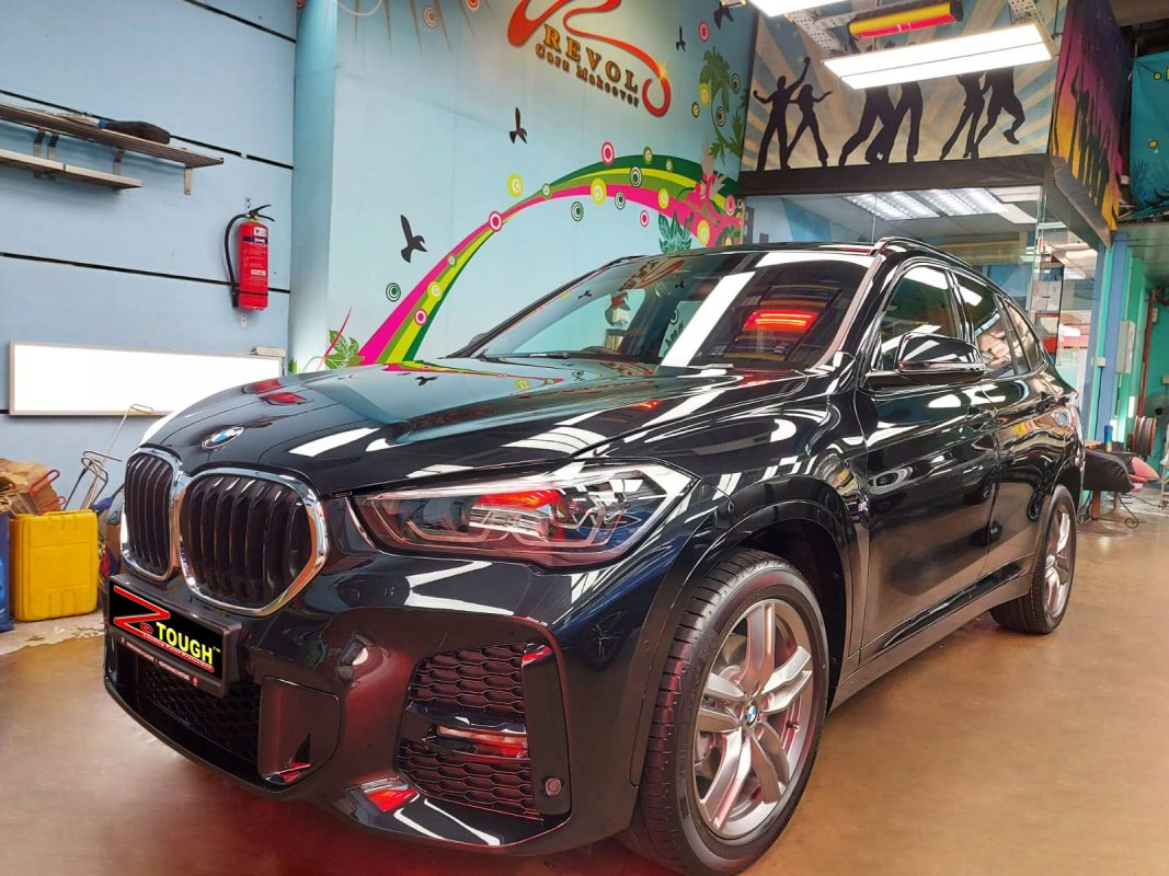 BMW X1, sealed with ZeTough Titanium at Revol Carz.