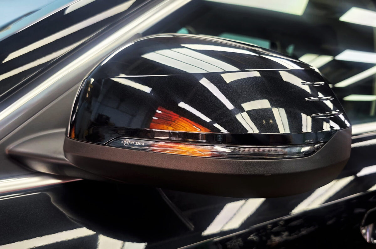 Detailed exterior of the BMW X1.