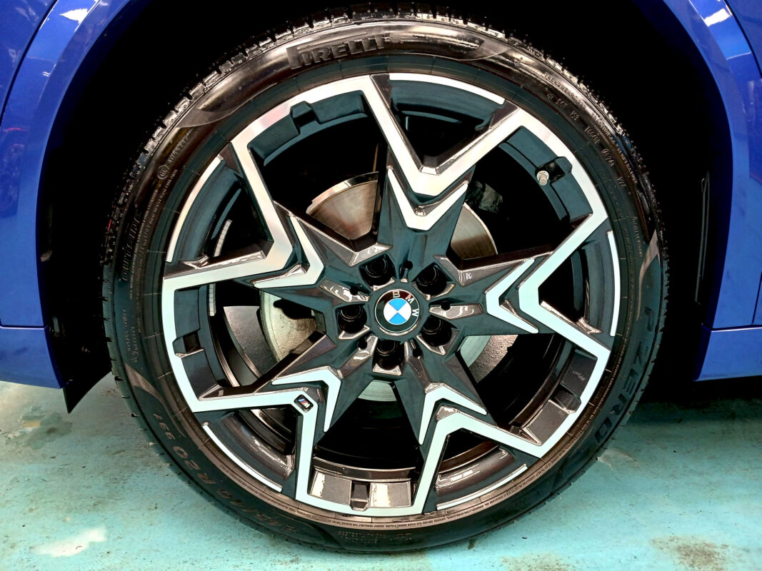 The BMW X2, finished and ready for collection.