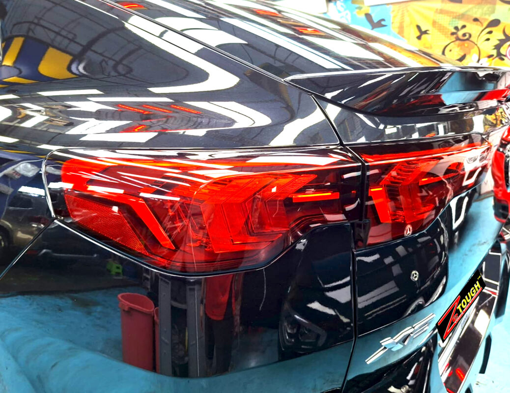 The BMW X2 after its ZeTough coating.