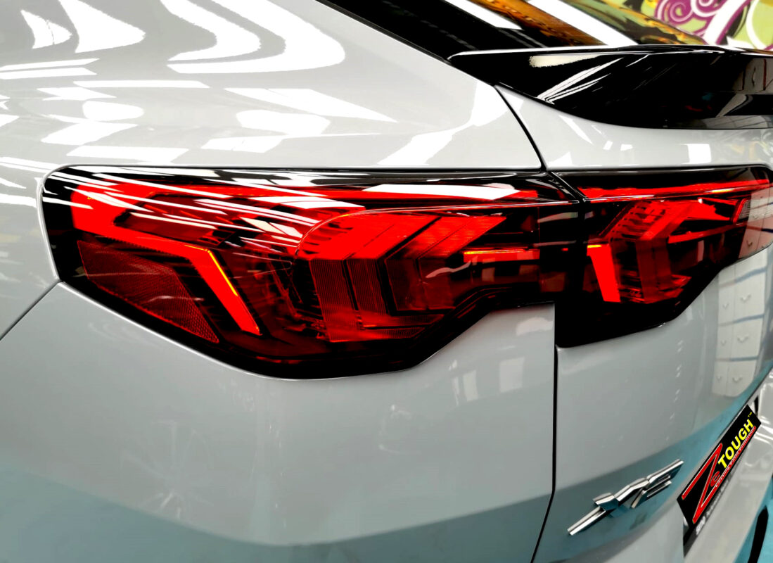 The BMW X2 after its ZeTough coating.