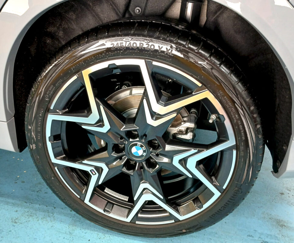 The BMW X2, finished and ready for collection.