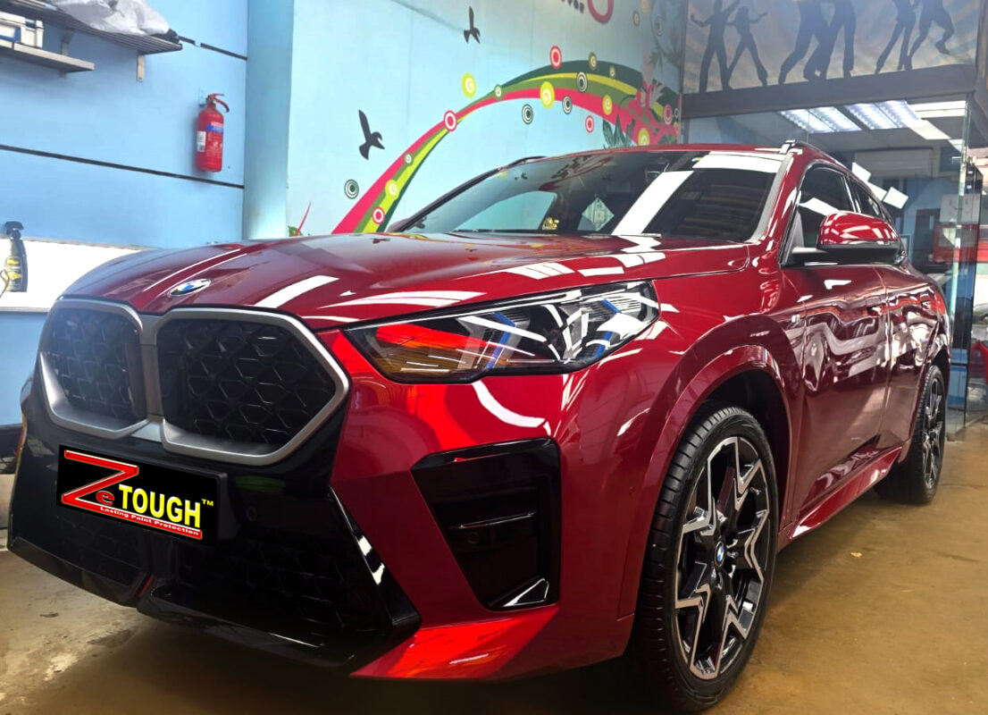 BMW X2, sealed with ZeTough Ceramic at Revol Carz.