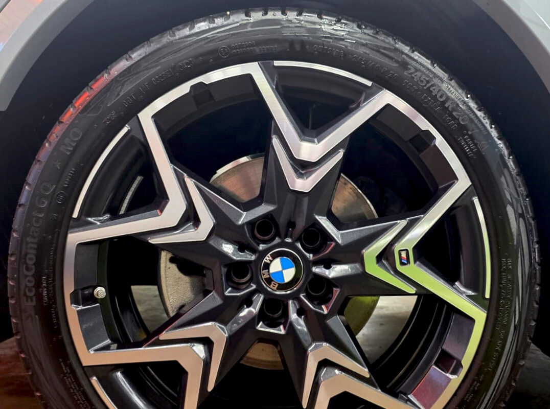 The BMW X2, finished and ready for collection.