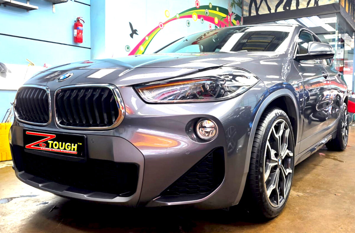 BMW X2, sealed with ZeTough Ceramic at Revol Carz.