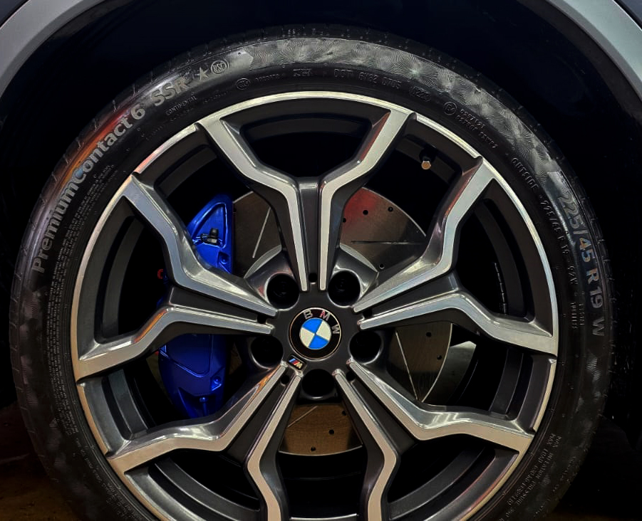 The BMW X2, finished and ready for collection.
