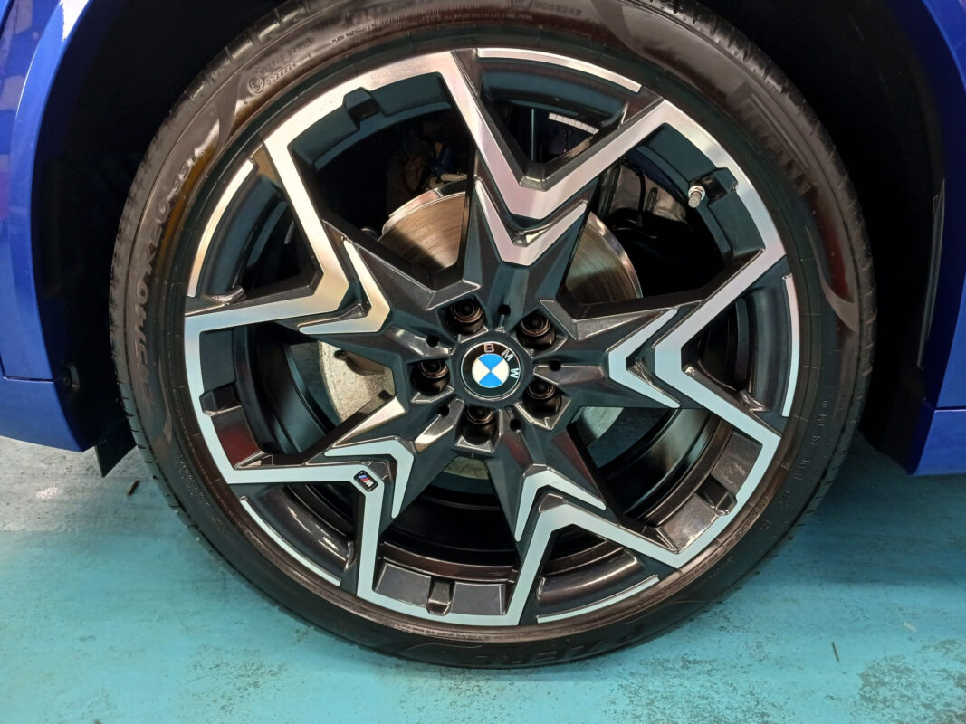 The BMW X2, finished and ready for collection.