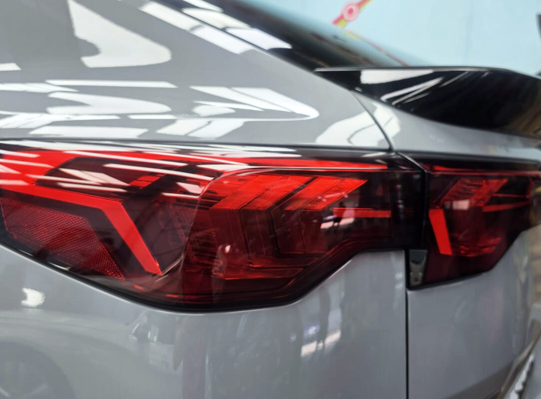 The finished BMW X2, glossy and protected.