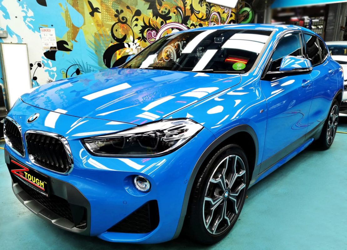 BMW X2, sealed with ZeTough Titanium at Revol Carz.