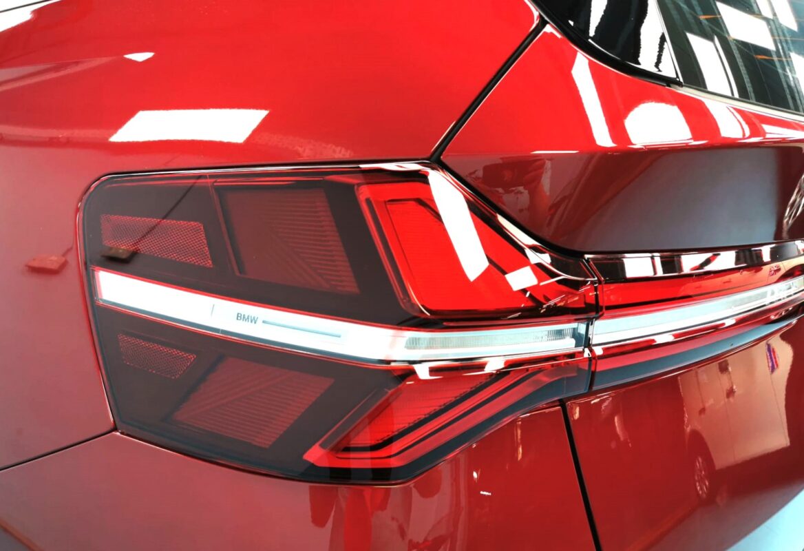 The finished BMW X3, glossy and protected.