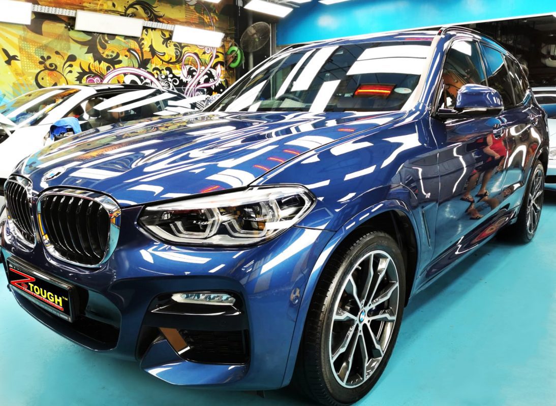 BMW X3, sealed with ZeTough Ceramic at Revol Carz.