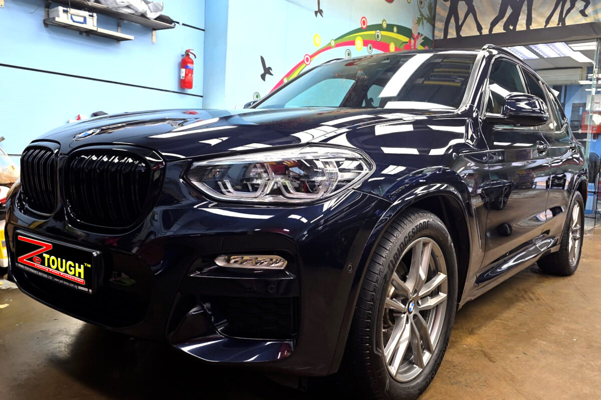 BMW X3, sealed with ZeTough Ceramic at Revol Carz.