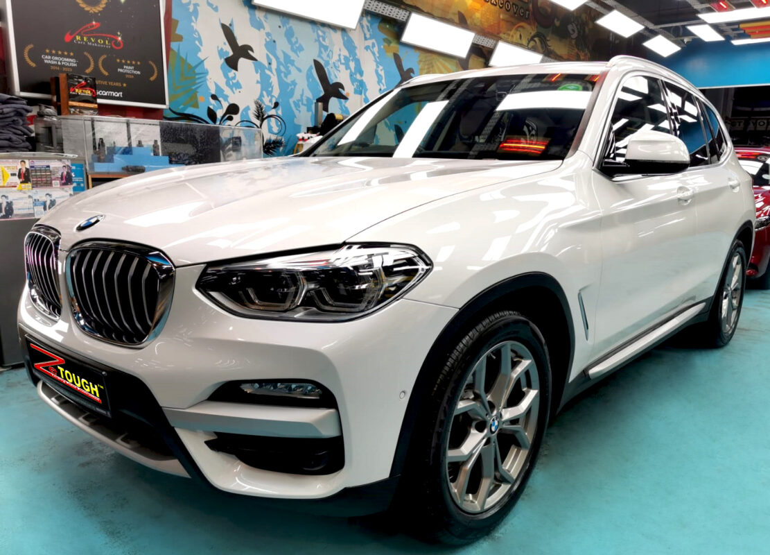 BMW X3, sealed with ZeTough Ceramic at Revol Carz.