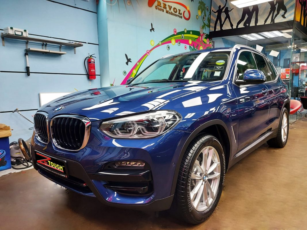 BMW X3, sealed with ZeTough Titanium at Revol Carz.
