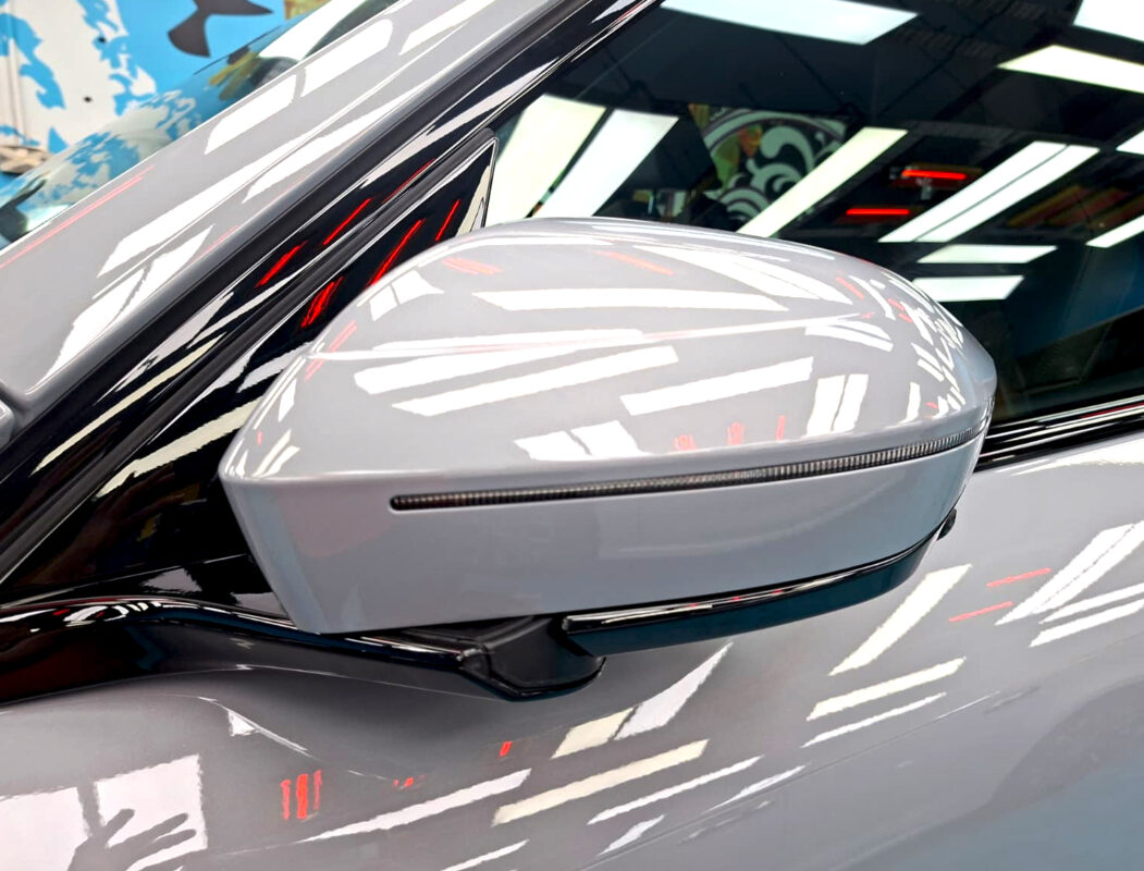 Detailed exterior of the BMW X3.