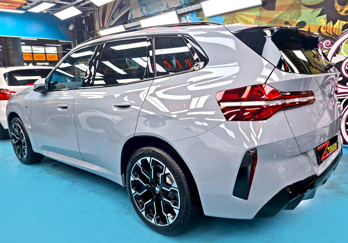 The BMW X3 after its ZeTough coating.